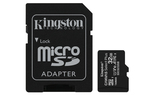 Kingston 32gb micsdhc canvas select plus 100r a1 c10 three pack + single adp