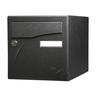 Boîte aux lettres Préface 1 porte,  Noir décor RAL 9005D