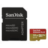 Sandisk extreme plus microsdhc uhs-i u3 v30 a1 32 go + adaptateur sd