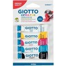 Gouache en tube blister 5 tubes de gouache 10 ml coloris assortis primaires Giotto
