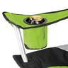 Tectake Chaise pliante avec rembourrage - vert