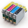 Pack de 4 cartouches compatibles T0715 pour imprimantes Epson