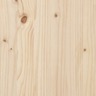 vidaXL Lit pour personne âgée 150x200 cm bois de pin massif