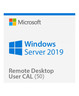 Microsoft windows server 2019 remote desktop services (rds) 50 user connections - clé licence à télécharger