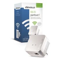 DEVOLO dLAN 550 WiFi Extension - 1 adaptateur CPL - 500 Mbit/s