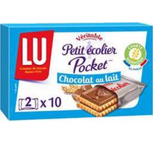 LU Petit Ecolier - Biscuits chocolat au lait la boîte de 250g