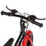 Vidaxl vélo pour enfants 12 pouces noir et rouge