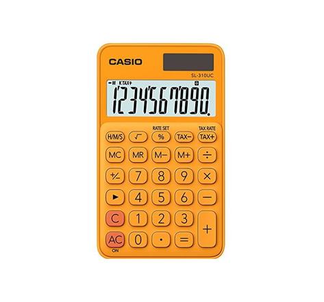 Calculatrice SL-310UC-RG orange CASIO