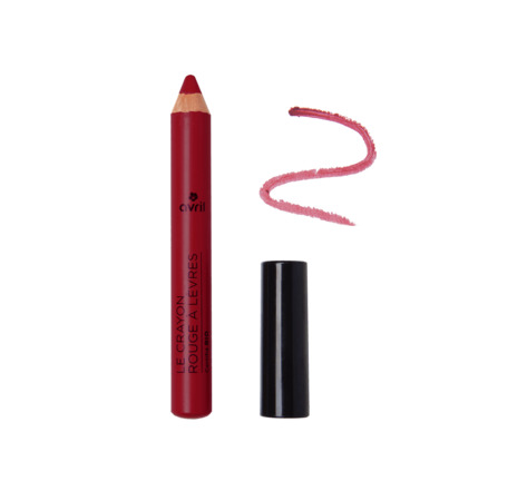 Avril - crayon rouge à lèvres certifié bio - châtaigne