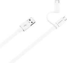 Cable USB vers micro USB Huawei 1,5m (avec adaptateur Type C)