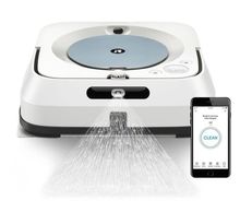iRobot® Braava® Jet m6134 Robot laveur de sols - Connecté WiFi - Pulvérisateur de haute précision