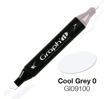 Marqueur à l'alcool Graph'it 9100 Cool Grey 0 - Graph'it