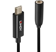 LINDY Convertisseur USB Type C vers Audio 3.5mm Actif