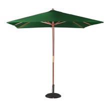 Parasol de terrasse carré professionnel à poulie de 2 5 m vert - bolero -  - polyester2730 2500
