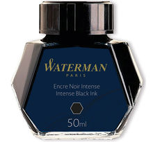 WATERMAN encre pour Stylo plume, couleur Noir Intense, flacon 50 ml