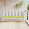 vidaXL Coussin de banc de jardin vert brillant 200x50x3cm tissu oxford