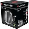 Russell Hobbs 25240-70 Bouilloire 1,7L Geo Steel, Ebullition Rapide, Illumination claire a la Base, Design Premium