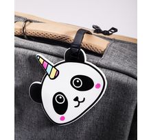 Étiquette pour bagage  - panda