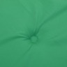vidaXL Coussin de banc de jardin vert 120x50x3 cm tissu oxford