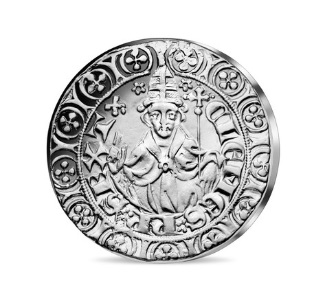 Pièce d'Histoire Monnaie de 10 Euro argent Les Papes en Avignon