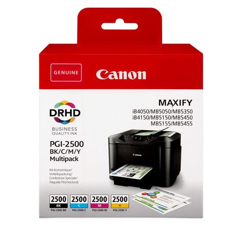 Canon canon pgi-2500 bk/c/m/y multipack