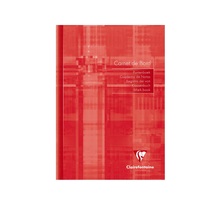 Clairefontaine : Enseignant Carnet de bord - A5 Multilingue 64 pages - Rouge