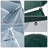 Parasol abri solaire  2 1 x 2 22H cm protection UPF 50 +  sac transport fourni vert foncé