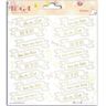 Stickers Mariage Save the date - 15 x 15 cm
