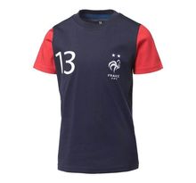 WEEPLAY T-shirt Football FFF Kante - Maillot Enfant 100% coton jersey