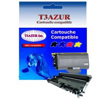 Kit Tambour+Toner compatibles pour RICOH AFICIO SP1200, SP1200S, TN2120, DR2100- T3AZUR