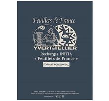 Recharge INITIA Feuillets de France - Horizontale (x5)