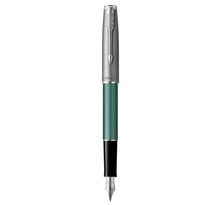 Parker sonnet essentiel stylo plume  vert  plume moyenne  encre noire  coffret cadeau