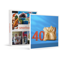 SMARTBOX - Coffret Cadeau Joyeux anniversaire ! Pour les 40 ans d'un homme -  Multi-thèmes
