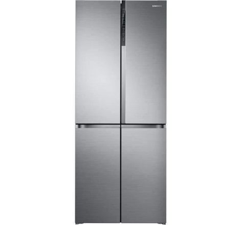 Samsung rf50k5920s8 - réfrigérateur multiporte - 486 l (336l + 75l + 75l) - froid ventilé - l79 5cm x h192cm - glossy platinium