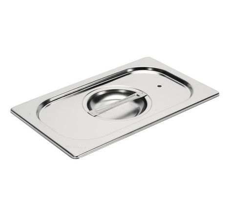 Couvercle pour bac gastro inox gn 1/4 avec joint silicone - gastro m -  - inox