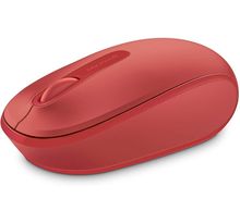 Souris sans fil Microsoft Wireless Mobile Mouse 1850 (Rouge)