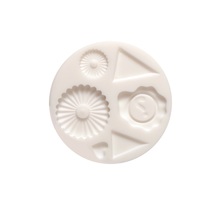 Loisirs Créatifs DIY - Moule Silicone Diamètre 7cm - Décoration Fleur Coeur