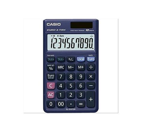 Calculatrice de poche 10 chiffres 310TER CASIO