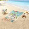Good morning serviette de plage holidays 75x150 cm multicolore