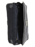 Serviette cartable homme Premium en cuir - KATANA - 1 soufflet - 38 cm - 31025-Noir