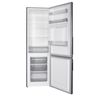 Réfrigérateur congélateur bas continental edison - 268 l - froid statique - l 55 cm x p 56 cm x h 180 cm - couleur : inox