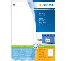 Etiquettes universelles premium, 105 x 144 mm, blanc 400 sur 100 feuilles herma