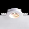 Support spot gu10 led rond blanc ø100mm - silamp