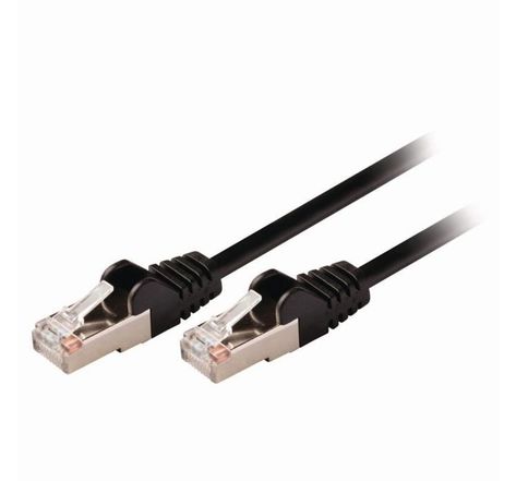 NEDIS Cat 5e SF/UTP Network Cable - RJ45 Male - RJ45 Male - 1.0 m - Noir