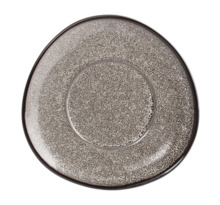 Soucoupe triangulaire 150 mm Olympia Mineral - Boîte de 6 - Porcelaine