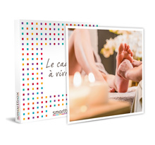 SMARTBOX - Coffret Cadeau - Parenthèse douceur avec massage du corps et instant gourmand - 4 pauses bien-être en institut
