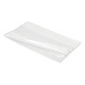 Sachet plastique à soufflets transparent 50 microns raja 15x35x8 cm