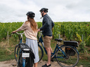 Itinéraire de 4h à vélo électrique  dégustation et déjeuner en champagne pour 2 - smartbox - coffret cadeau gastronomie