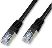 Câble/Cordon réseau RJ45 Catégorie 6 FTP (F/UTP) Droit 5m (Noir)