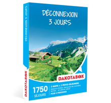 DAKOTABOX - Coffret Cadeau - Déconnexion 3 jours - 1750 séjours en pleine nature : maisons d'hôtes, demeures de caractère ou fermes